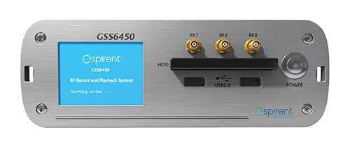 The GSS6450 RF record and playback system. (Photo: Spirent)