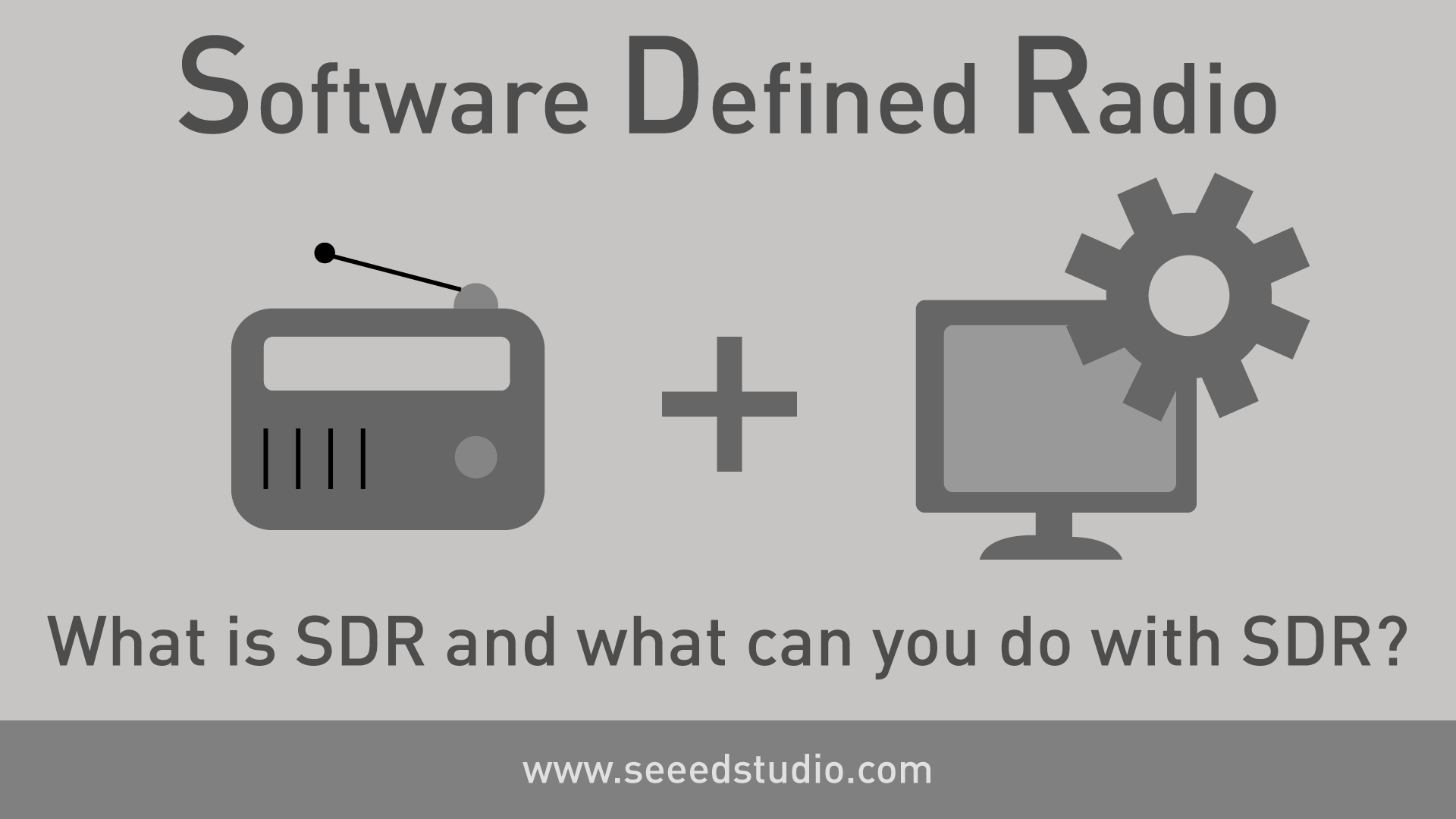 What is software defined radio used for?