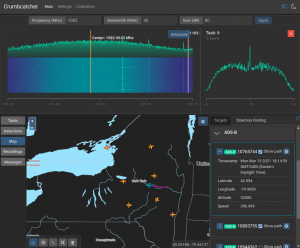 CRUMBCATCHER Display maps and data