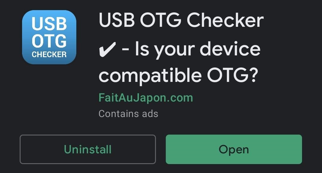 How to check your phone for USB OTG support for connecting flash drives, DSLR management and more