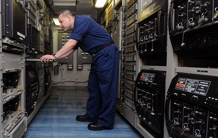 The Navy is turning to General Dynamics for a large order for marine on-board radios