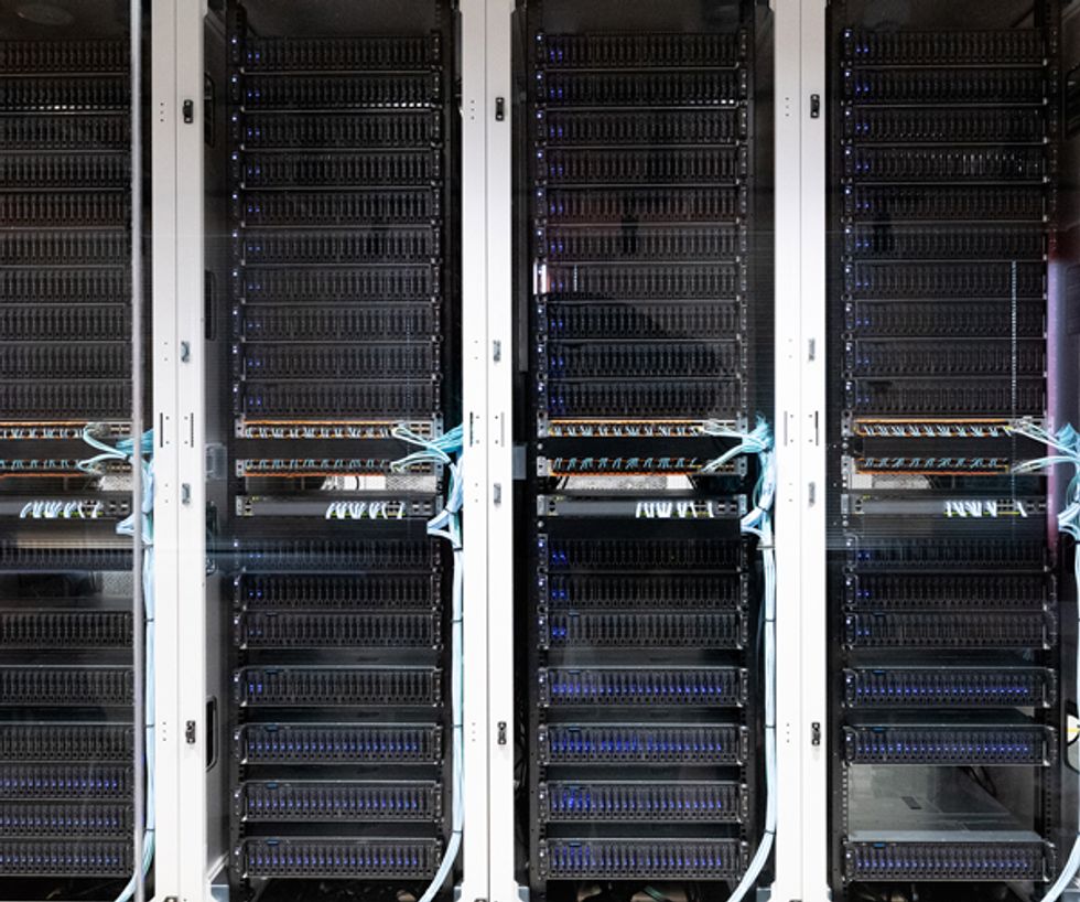 Image of servers for cloud-native network.
