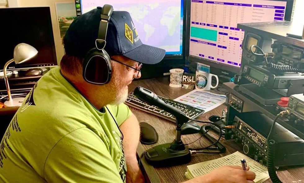 John Anderson, AJ7M, from Marysville, Washington enjoyed getting on the air from home for 2020 ARRL Field Day event, held June 27-28. Field Day is ham radiou2019s largest on-air annual event and demonstration. 