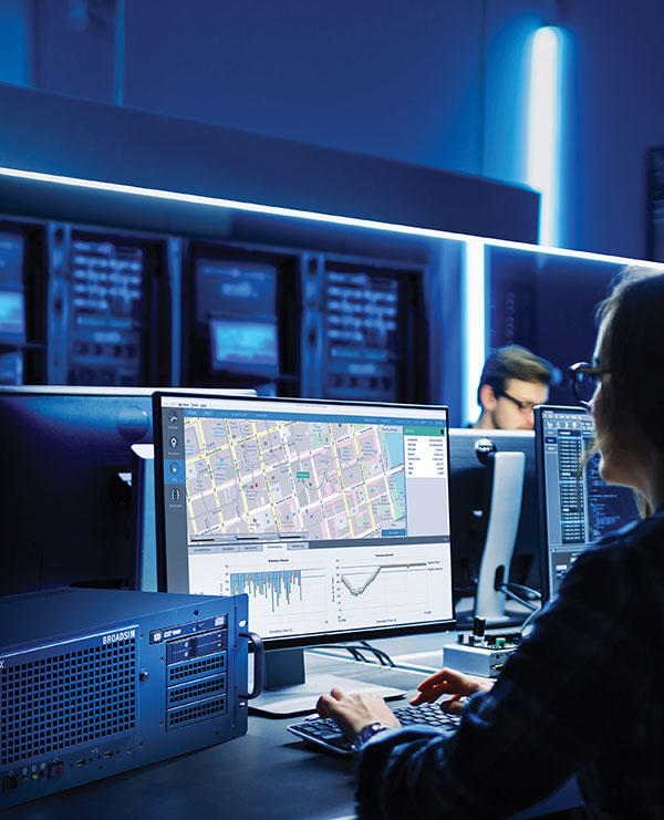 The broadsim software-defined GNSS is powered by Orolia’s Skydel GNSS simulator engine. (Photo: Orolia)