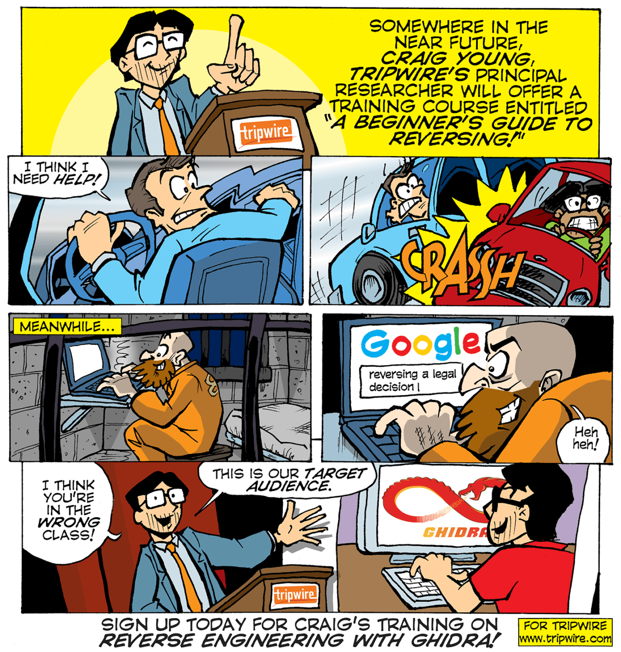 A Beginner's Guide to Looking Back. Hacking laboratory
