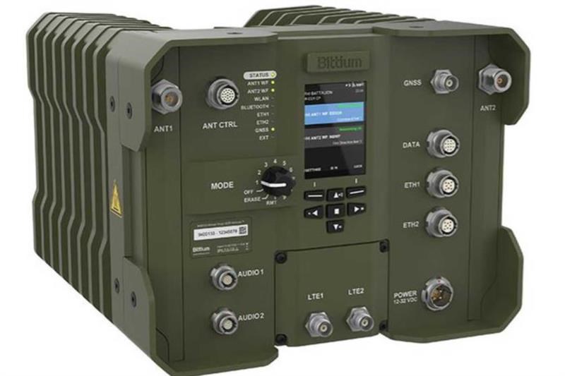 The Bittium tactical communications portfolio includes ?? the Bittium Tough SDR Vehicular twin-channel software-defined radio (Credit: Bittium) Bittium Tough SDR Vehicular twin-channel software